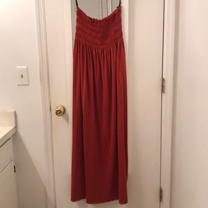 Strapless Maxi Dress